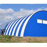 Арочные сэндвич панели