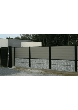 Идеи ограждений и заборов из профнастила с фото