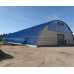 Профнастил H114ПГ-0.65, для бескаркассных ангаров, Полиэстер RAL 5005