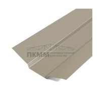 Планка ендовы верхняя-0.45 76х76х2000 Полиэстер Ral 1035