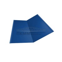 Планка ендовы нижняя-0.45 298х298х2000 Полиэстер Ral 5005