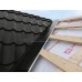 Планка ендовы нижняя-0.5 298х298х2000 PURMAN Ral 9005