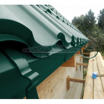 Планка карнизная 100х69х2000-0.5 Viking E RAL6005