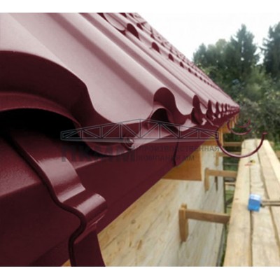 Планка карнизная 100х69х2000-0.5 Viking E RAL3005