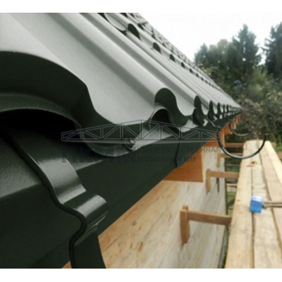 Планка карнизная 100х69х2000-0.45 Viking RAL6007