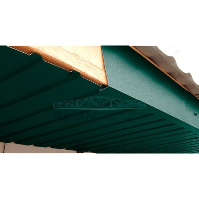 Планка лобовая сложная 185х50х2000-0.5 Norman RAL6005