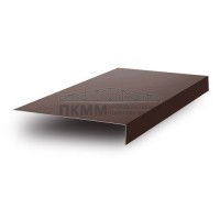 Планка лобовая 200х30х2000-0.5 PURETAN RAL8017 Планка лобовая 200х30х2000-0.5 PURETAN RAL8017