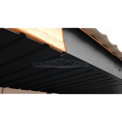 Планка лобовая 200х30х2000-0.5 Viking E RAL9005