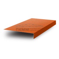 Планка лобовая 200х30х2000-0.5 AGNETA Copper/Copper