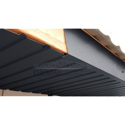Планка лобовая сложная 250х50х2000-0.5 Norman RAL7024