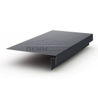 Планка лобовая сложная 250х50х2000-0.5 Norman RAL7024