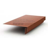 Планка лобовая сложная 185х50х2000-0.5 Viking E RAL8004