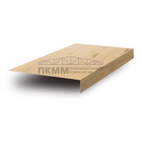 Планка лобовая 200х30х2000-0.5 ECOSTEEL_T Сосна