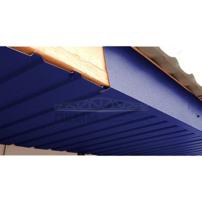 Планка лобовая сложная 185х50х2000-0.5 Norman RAL5002