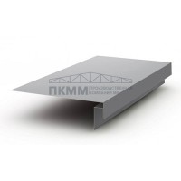 Планка лобовая сложная 250х50х2000-0.5 Norman RAL7004