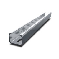 С-профиль перфорированный К108 40x20x2500, толщина 2,0 мм, оцинкованный
