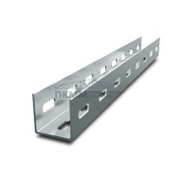 П-профиль перфорированный К240 60x32x2000, толщина 2,0 мм, горячеоцинкованный П-профиль перфорированный К240 60x32x2000, толщина 2,0 мм, горячеоцинкованный