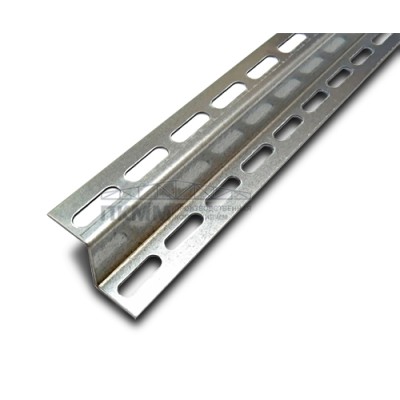 Z-профиль перфорированный К241 62x32x3000, толщина 3,0 мм, из нержавеющей стали