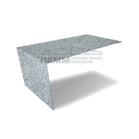 Планка мансардная 80х20-0,45 оцинкованная Планка мансардная 80х20-0,45 оцинкованная