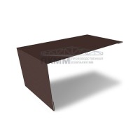 Планка мансардная 80х20-0,5 Satin Matt RAL8017 Планка мансардная 80х20-0,5 Satin Matt RAL8017