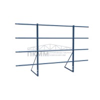 Ограждение кровли ХК-600 L=2000мм+ФС ГОСТ 53254-2009 (труба 40х20)
