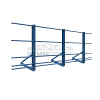 Ограждение кровли ОЦ-1200 L=3000мм+ФС+1ДТ ГОСТ 53254-2009 (труба 40х20)