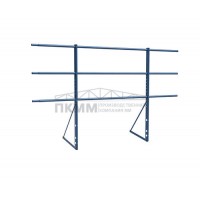 Ограждение кровли ОЦ-1200 L=2000мм+1ДТ ГОСТ 53254-2009 (труба 40х20)