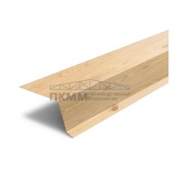 Планка капельник 100х55х2000-0.5 ECOSTEEL_T Сосна Планка капельник 100х55х2000-0.5 ECOSTEEL_T Сосна