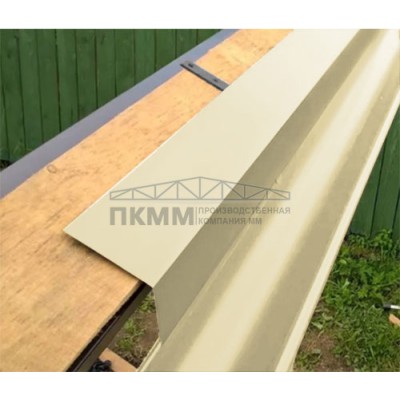 Планка капельник 100х55х2000-0.5 Norman RAL1014