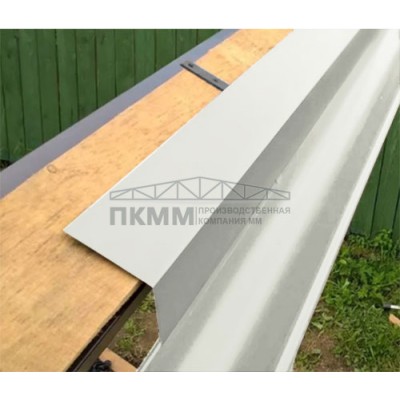 Планка капельник 100х55х2000-0.5 Norman RAL9002