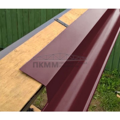 Планка капельник 100х55х2000-0.4 Полиэстер RAL3005