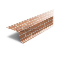 Планка капельник 100х55х2000-0.5 ECOSTEEL Кирпич