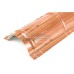 Планка конька круглого R110х2000-0.5 ECOSTEEL_T Кедр