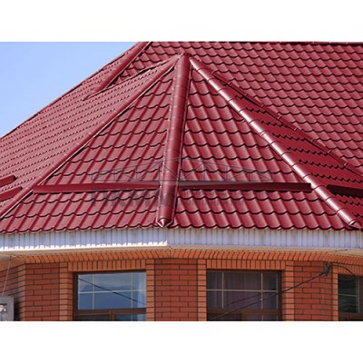 Планка конька круглого R110х2000-0.45 Полиэстер RAL3003
