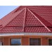 Планка конька круглого R110х2000-0.45 Полиэстер RAL3003