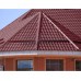 Планка конька круглого R110х2000-0.45 Полиэстер RAL3005