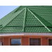 Планка конька круглого R110х2000-0.45 Полиэстер RAL6002