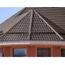 Планка конька круглого R110х2000-0.5 Viking E RAL8017