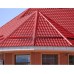 Планка конька круглого R110х2000-0.5 Полиэстер RAL3020