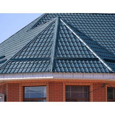 Планка конька круглого R110х2000-0.5 PURETAN RR35
