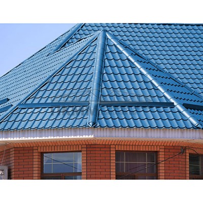 Планка конька круглого R110х2000-0.45 Полиэстер RAL5015