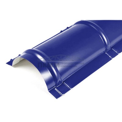 Планка конька круглого R110х2000-0.45 Полиэстер RAL5002