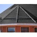 Планка конька круглого R110х2000-0.45 Viking RAL9005