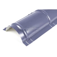 Планка конька круглого R110х2000-0.5 PURMAN Galmei