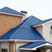Планка конька плоского 120х120х2000-0.5 Norman RAL5005
