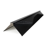 Планка конька плоского 150х150х2000-0.5 Viking E RAL9005