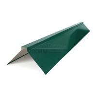 Планка конька плоского 190х190х2000-0.45 Полиэстер RAL6005