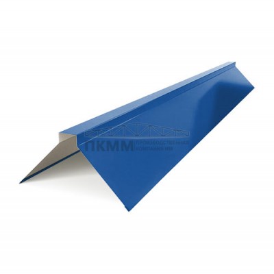 Планка конька плоского 150х150х2000-0.5 PURMAN RAL5005