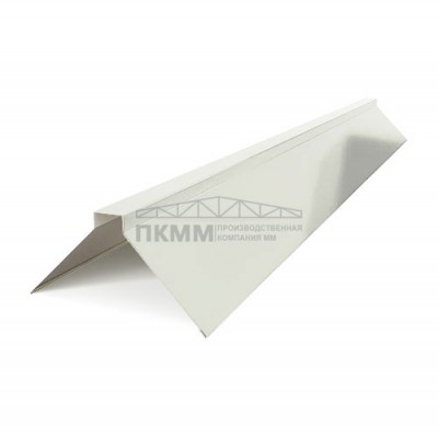 Планка конька плоского 120х120х2000-0.5 Norman RAL9002