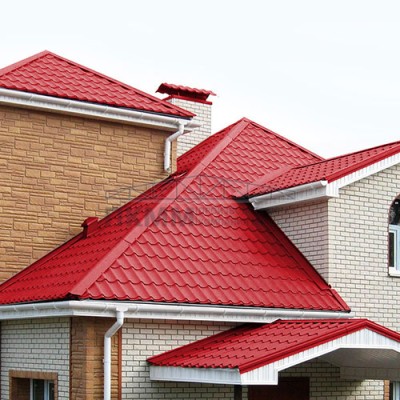 Планка конька плоского 190х190х2000-0.5 Полиэстер RAL3020